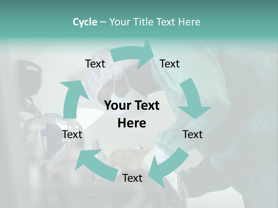 Man Medicine Scrutiny PowerPoint Template