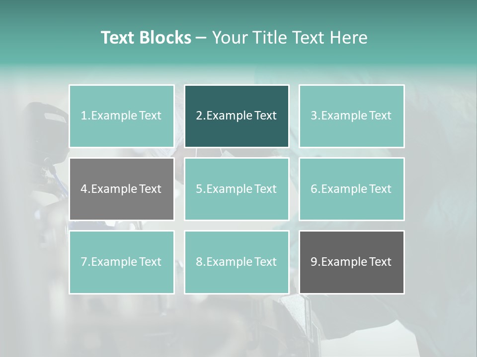 Man Medicine Scrutiny PowerPoint Template