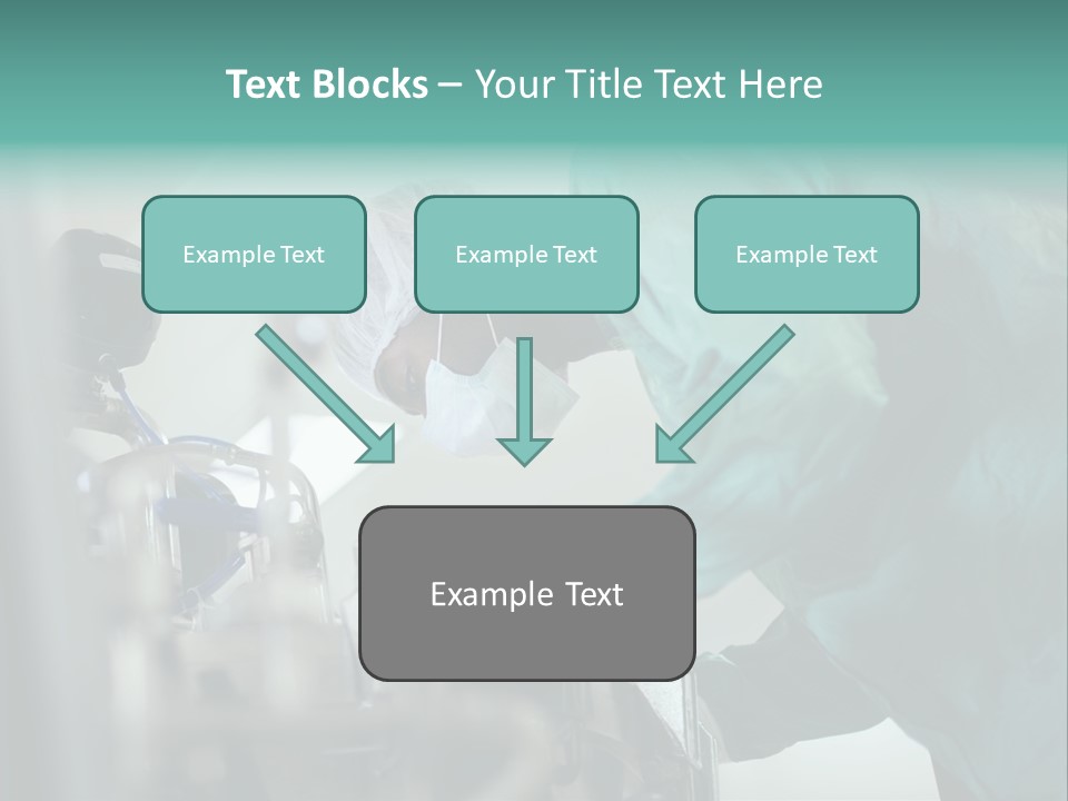 Man Medicine Scrutiny PowerPoint Template