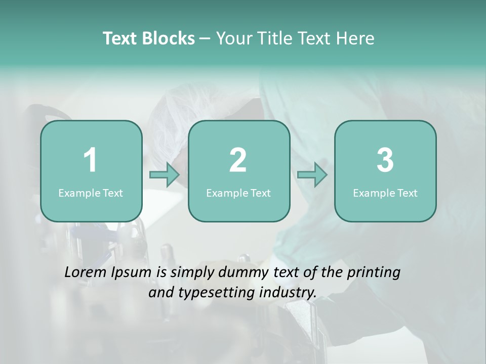 Man Medicine Scrutiny PowerPoint Template