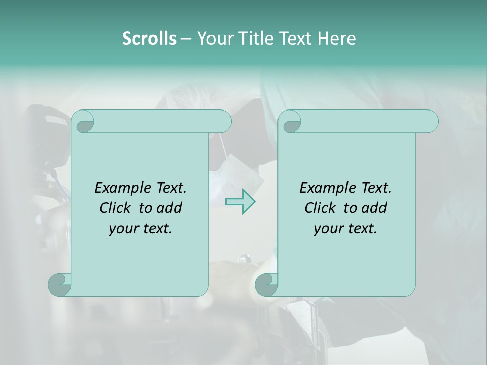 Man Medicine Scrutiny PowerPoint Template