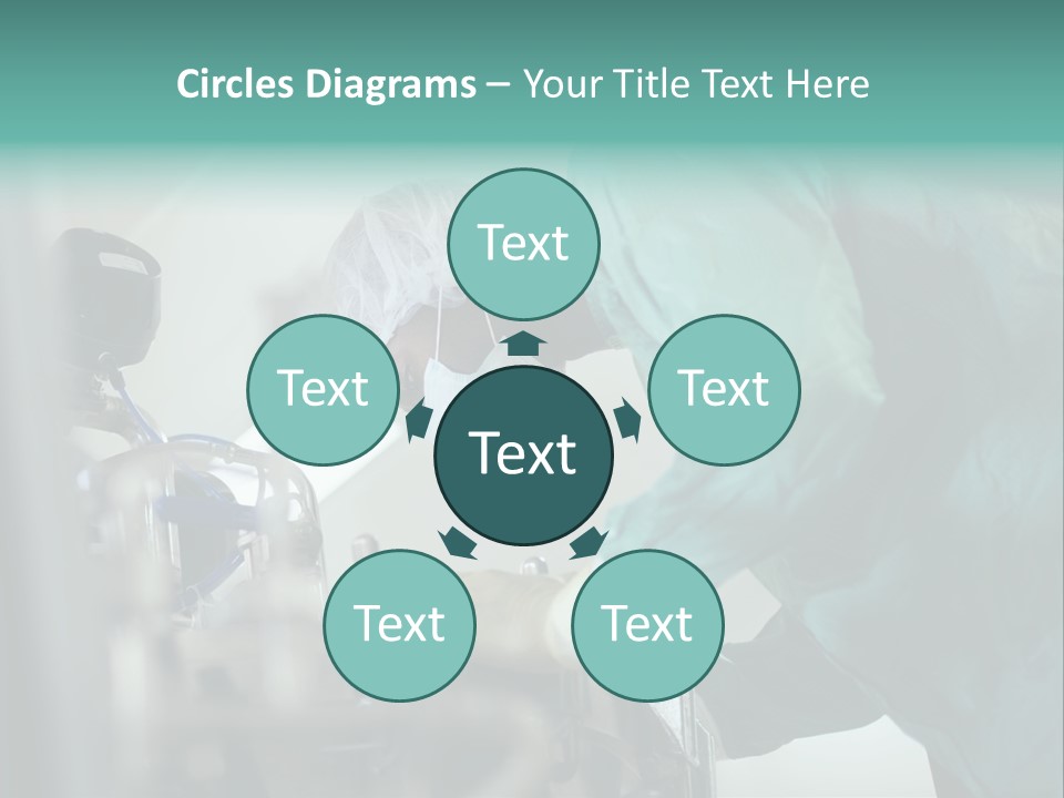 Man Medicine Scrutiny PowerPoint Template