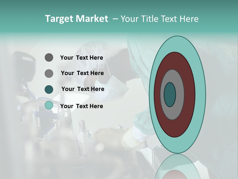 Man Medicine Scrutiny PowerPoint Template