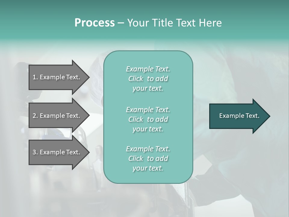 Man Medicine Scrutiny PowerPoint Template