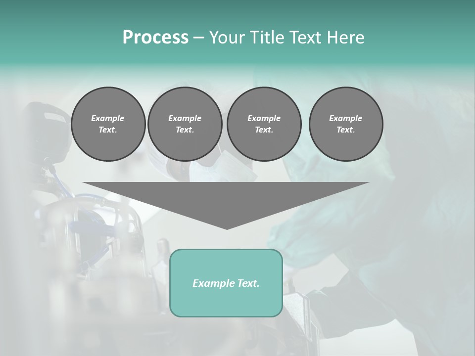 Man Medicine Scrutiny PowerPoint Template