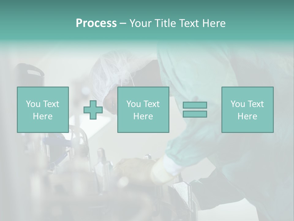 Man Medicine Scrutiny PowerPoint Template