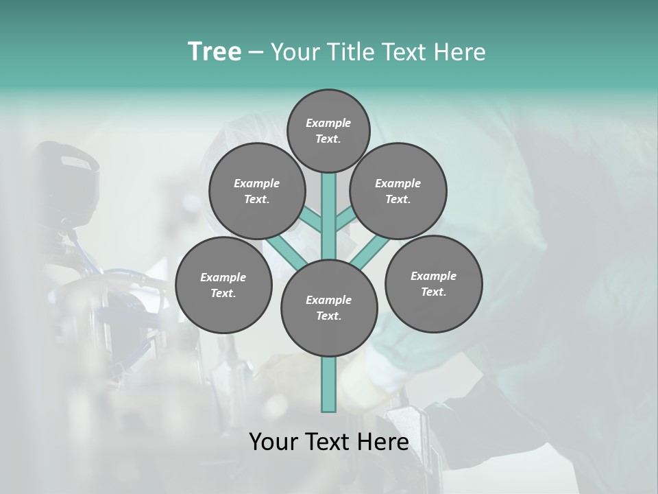 Man Medicine Scrutiny PowerPoint Template