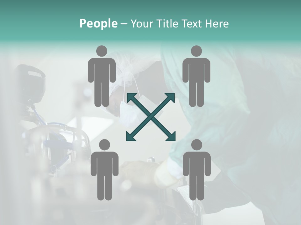 Man Medicine Scrutiny PowerPoint Template