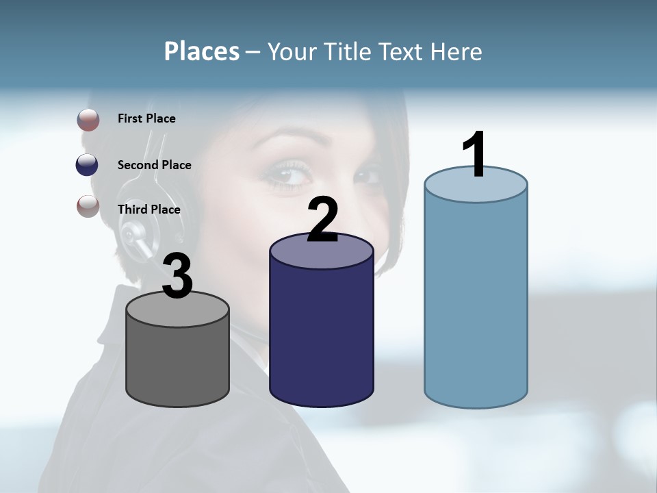 Telephone Talking Helpdesk PowerPoint Template