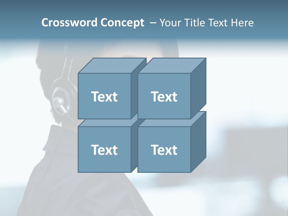 Telephone Talking Helpdesk PowerPoint Template