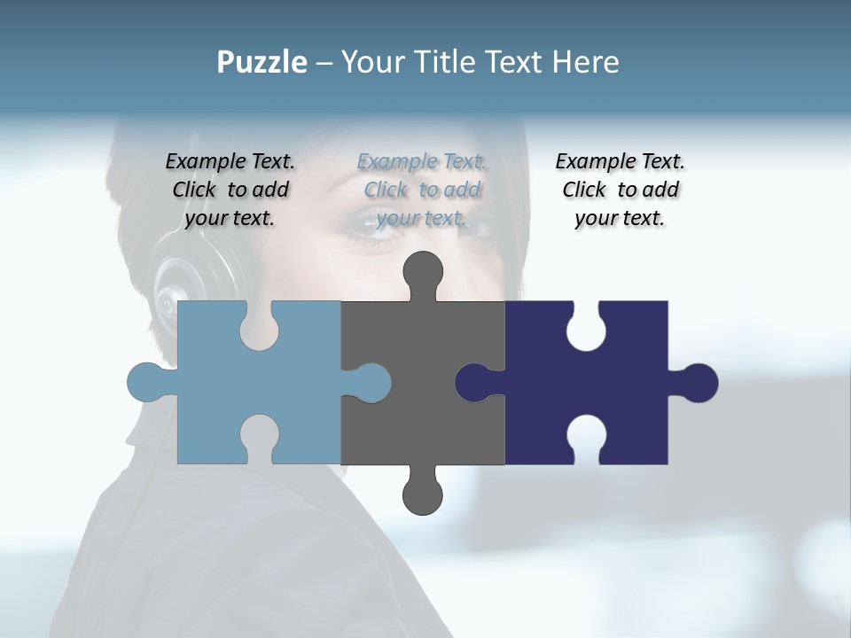 Telephone Talking Helpdesk PowerPoint Template