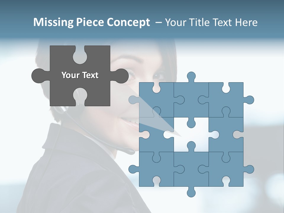Telephone Talking Helpdesk PowerPoint Template