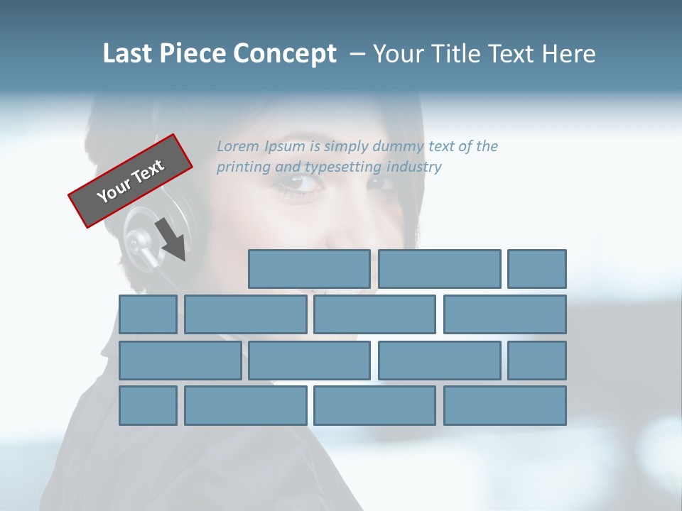 Telephone Talking Helpdesk PowerPoint Template