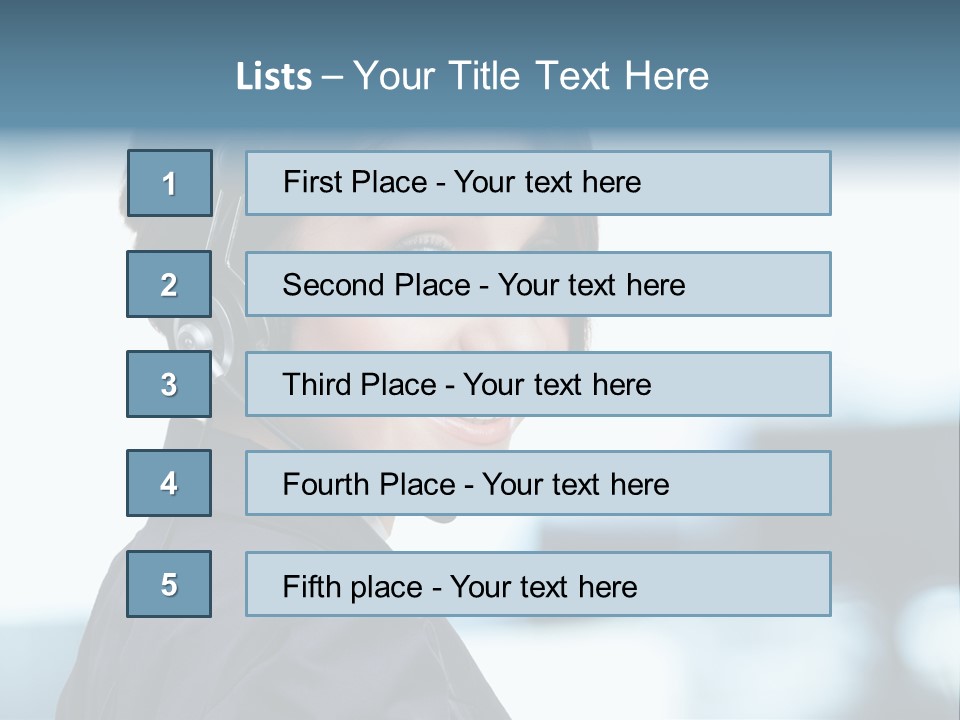 Telephone Talking Helpdesk PowerPoint Template