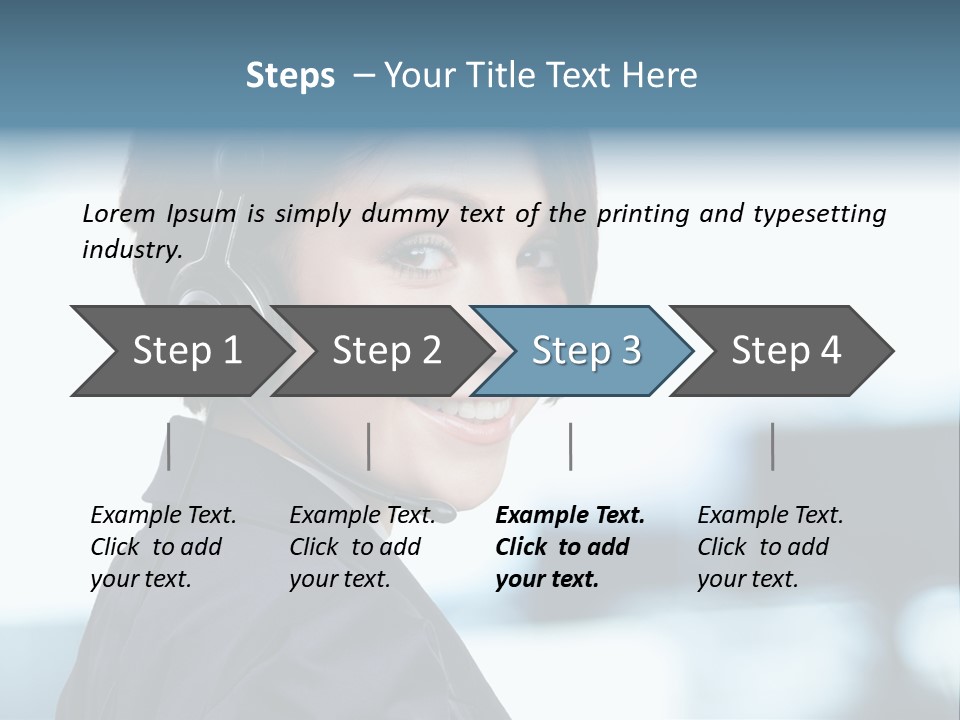 Telephone Talking Helpdesk PowerPoint Template