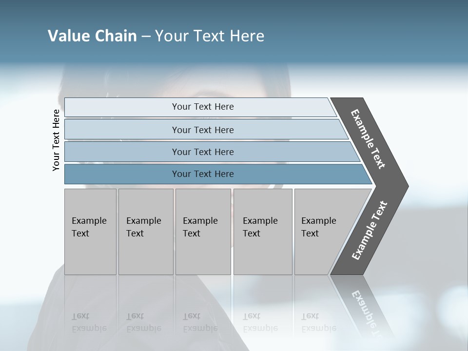 Telephone Talking Helpdesk PowerPoint Template