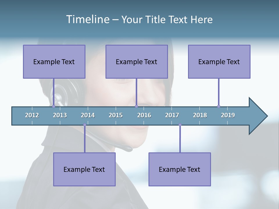 Telephone Talking Helpdesk PowerPoint Template