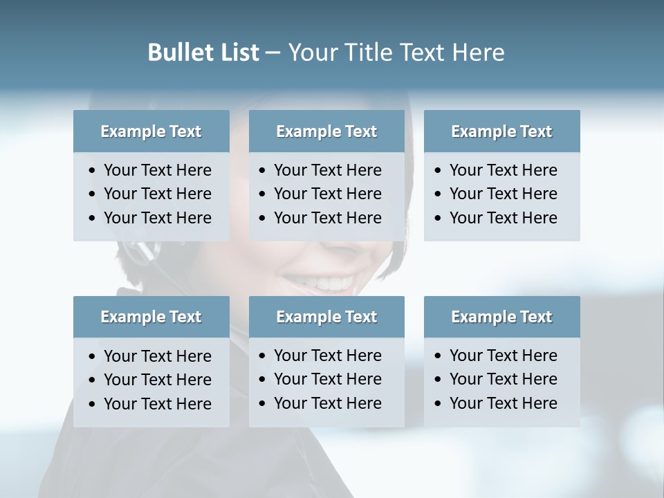Telephone Talking Helpdesk PowerPoint Template