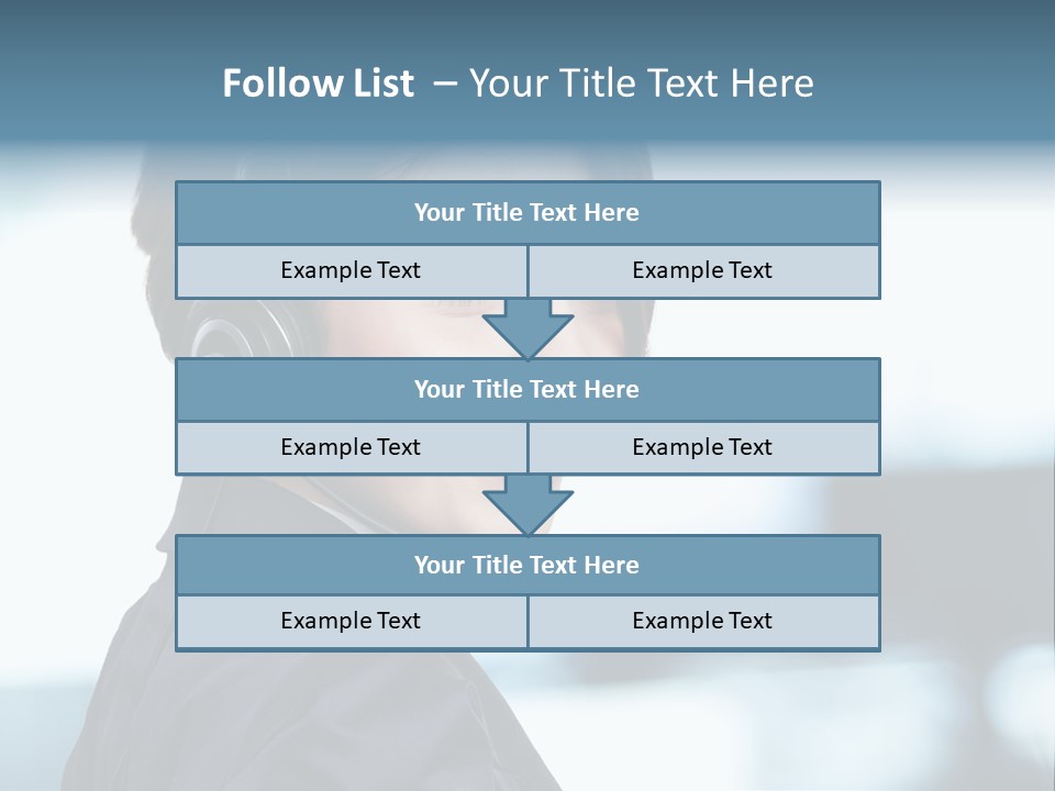 Telephone Talking Helpdesk PowerPoint Template