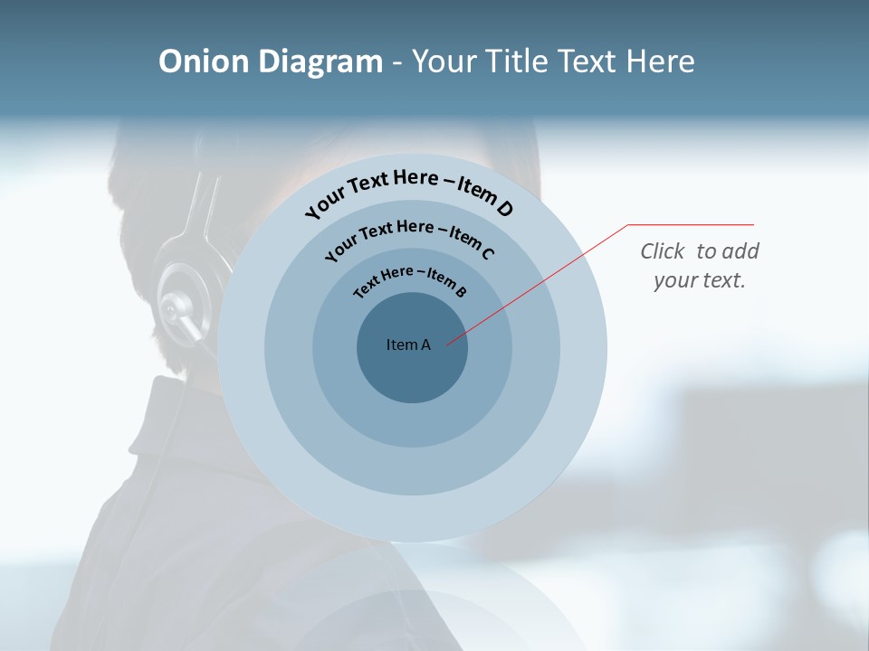 Telephone Talking Helpdesk PowerPoint Template