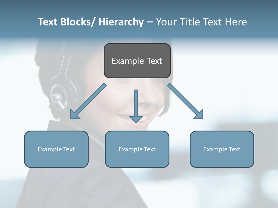 Telephone Talking Helpdesk PowerPoint Template