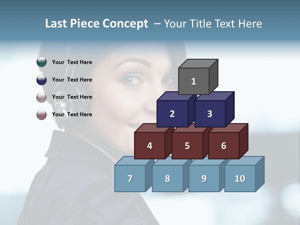 Telephone Talking Helpdesk PowerPoint Template