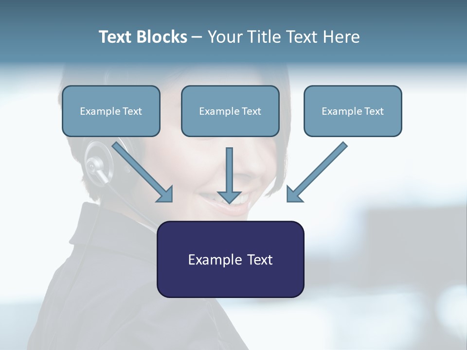 Telephone Talking Helpdesk PowerPoint Template