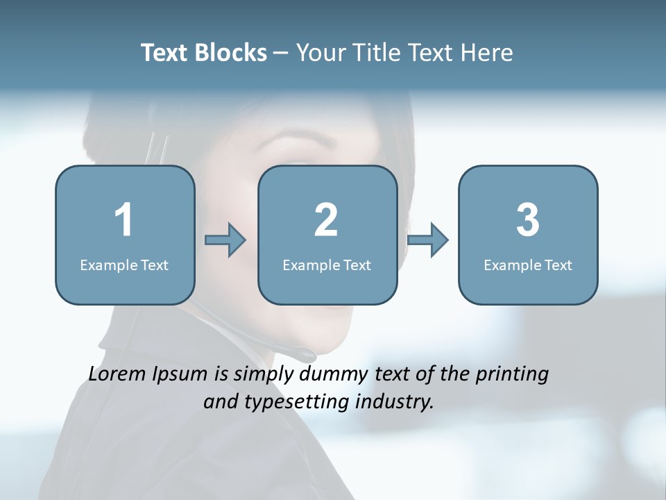 Telephone Talking Helpdesk PowerPoint Template