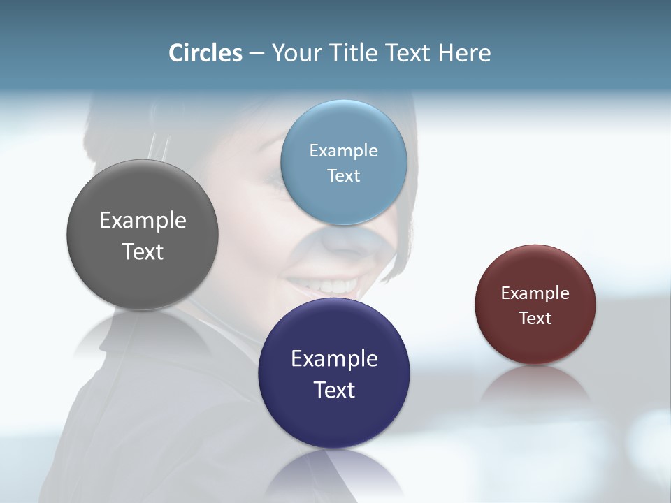 Telephone Talking Helpdesk PowerPoint Template