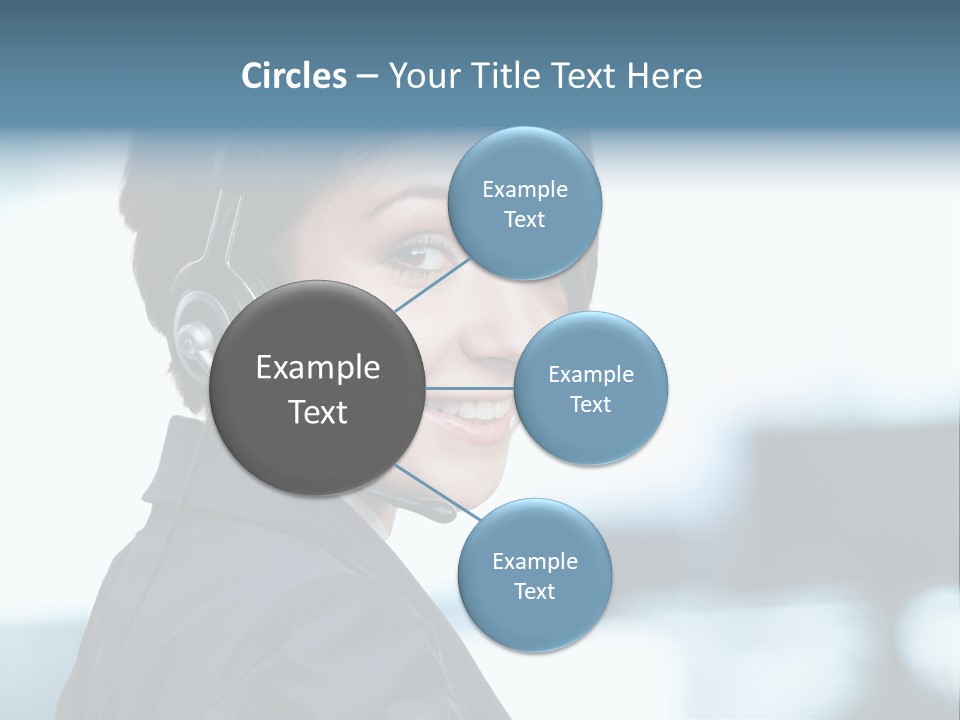 Telephone Talking Helpdesk PowerPoint Template