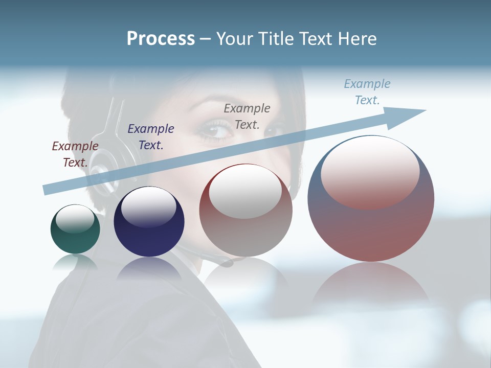 Telephone Talking Helpdesk PowerPoint Template