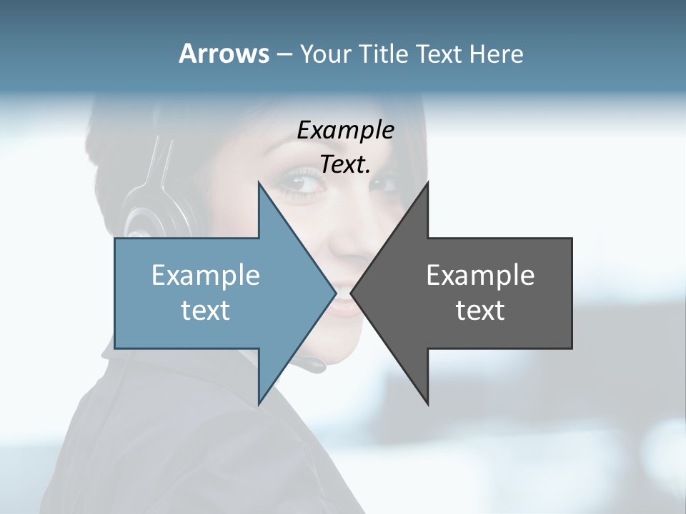 Telephone Talking Helpdesk PowerPoint Template