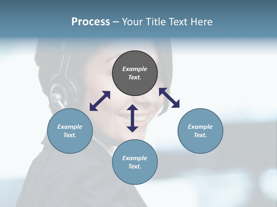 Telephone Talking Helpdesk PowerPoint Template