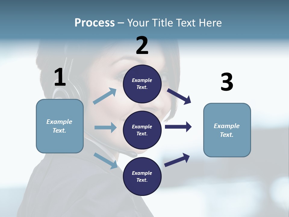 Telephone Talking Helpdesk PowerPoint Template