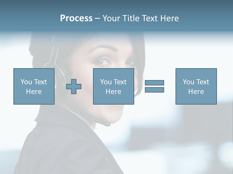 Telephone Talking Helpdesk PowerPoint Template