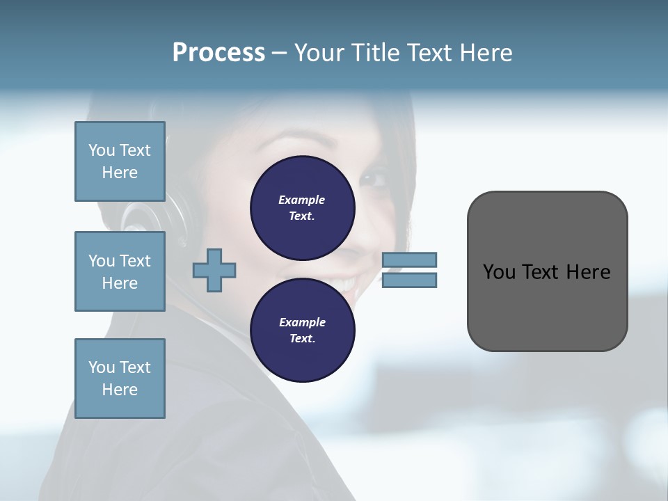 Telephone Talking Helpdesk PowerPoint Template