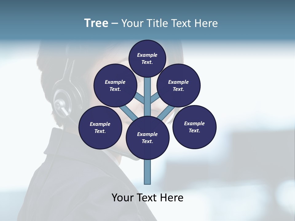 Telephone Talking Helpdesk PowerPoint Template