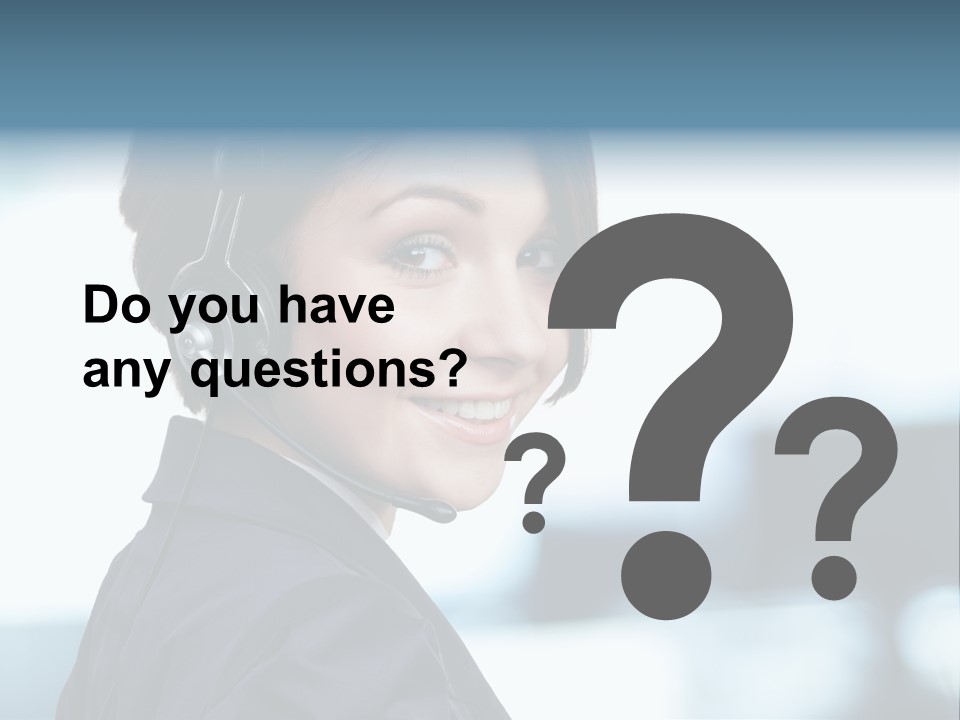 Telephone Talking Helpdesk PowerPoint Template