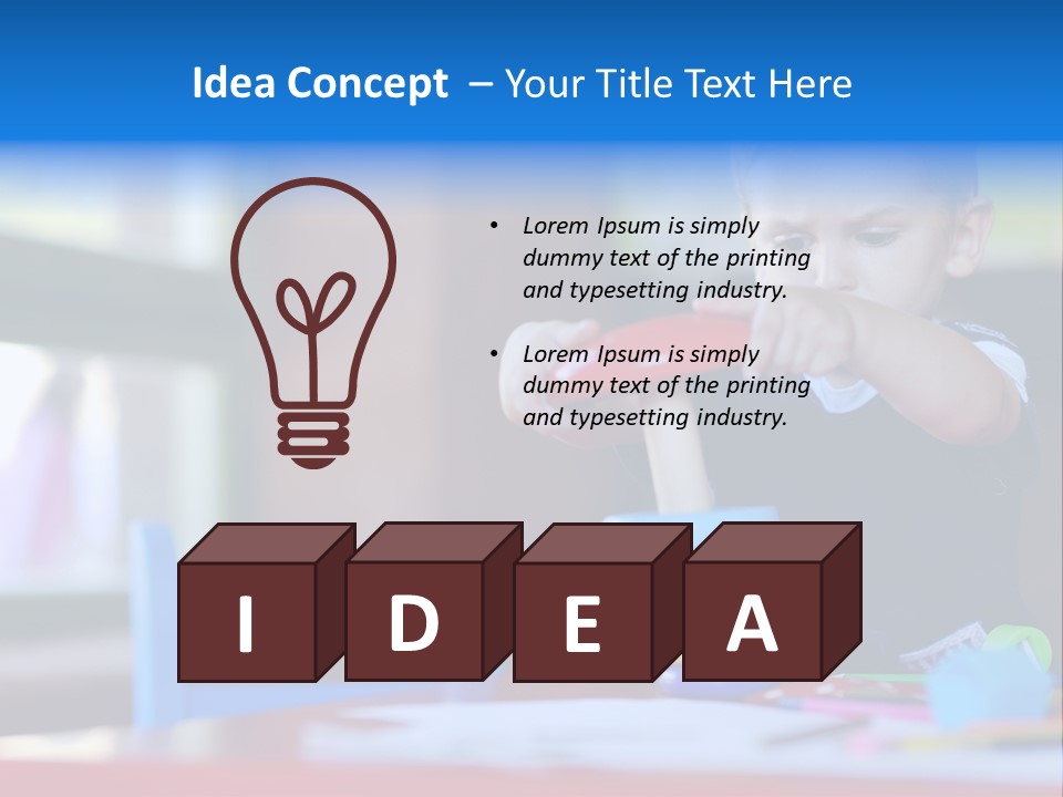 Creative Paint Young PowerPoint Template