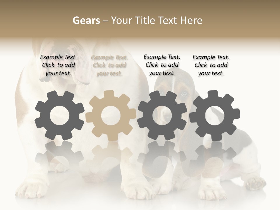 Family Studio Blue PowerPoint Template