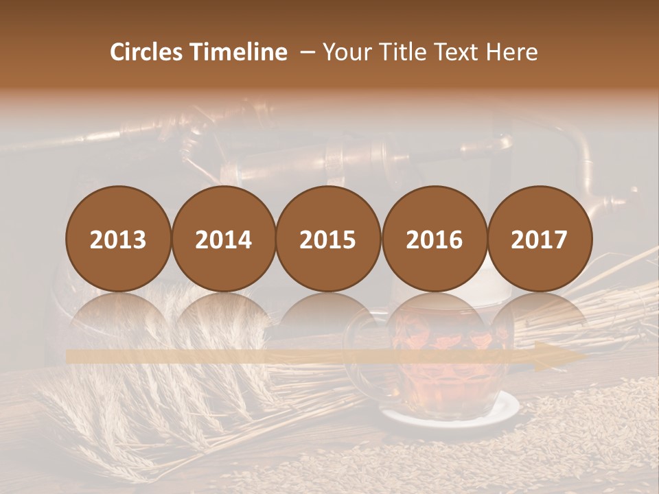 Faucet Agriculture Drink PowerPoint Template