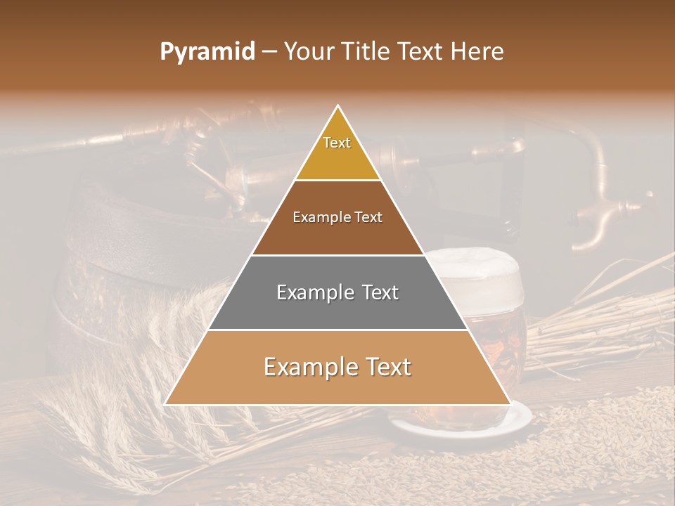 Faucet Agriculture Drink PowerPoint Template