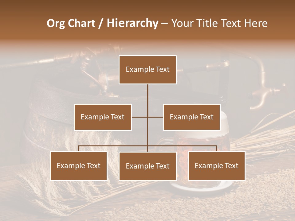 Faucet Agriculture Drink PowerPoint Template