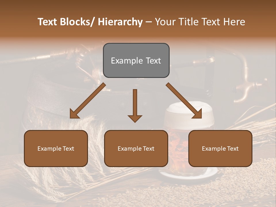 Faucet Agriculture Drink PowerPoint Template