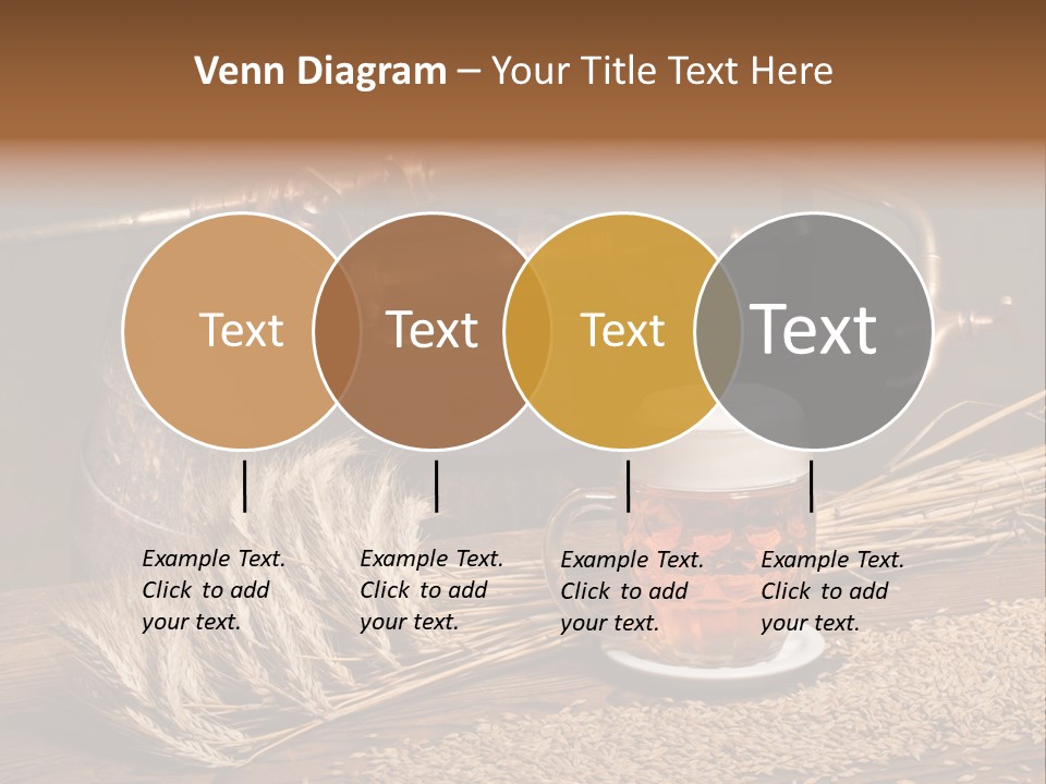Faucet Agriculture Drink PowerPoint Template