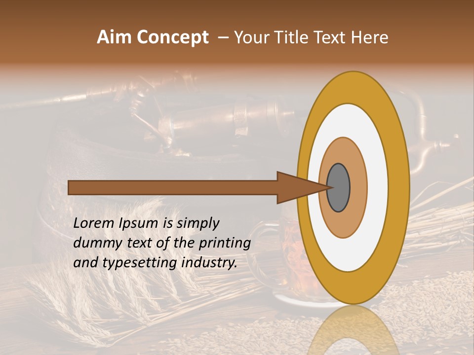 Faucet Agriculture Drink PowerPoint Template