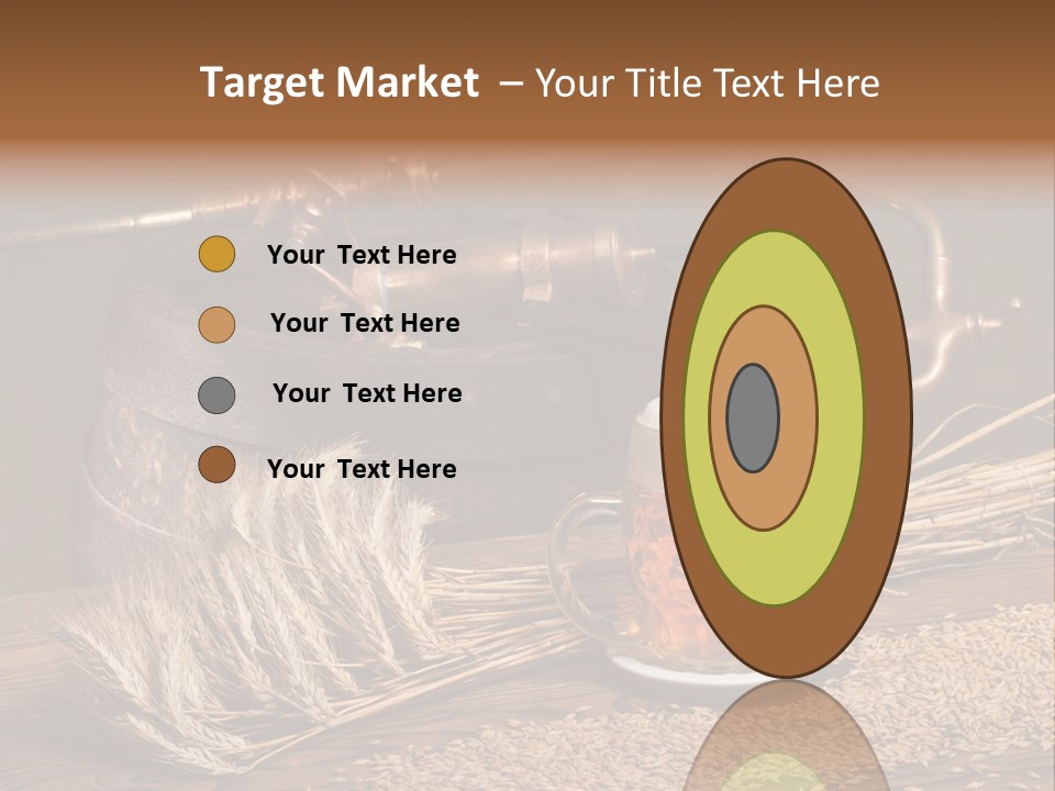 Faucet Agriculture Drink PowerPoint Template