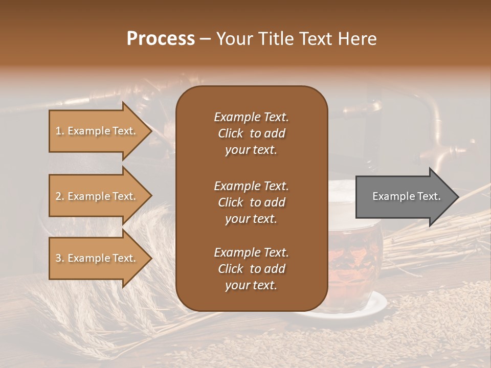 Faucet Agriculture Drink PowerPoint Template