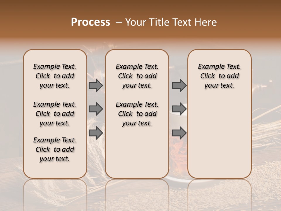 Faucet Agriculture Drink PowerPoint Template