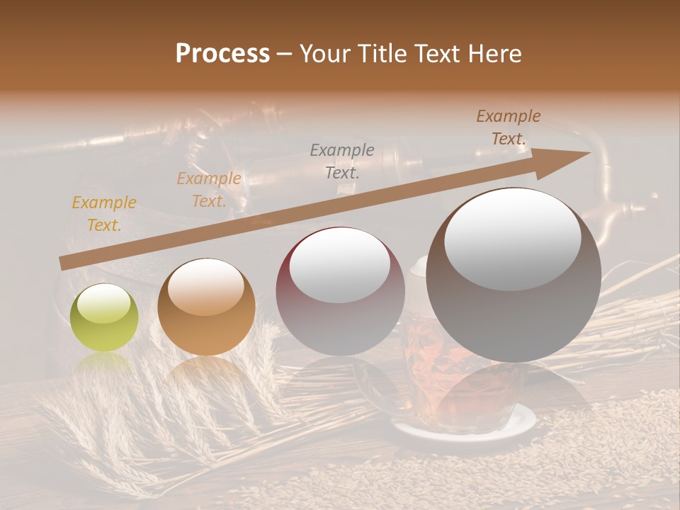 Faucet Agriculture Drink PowerPoint Template